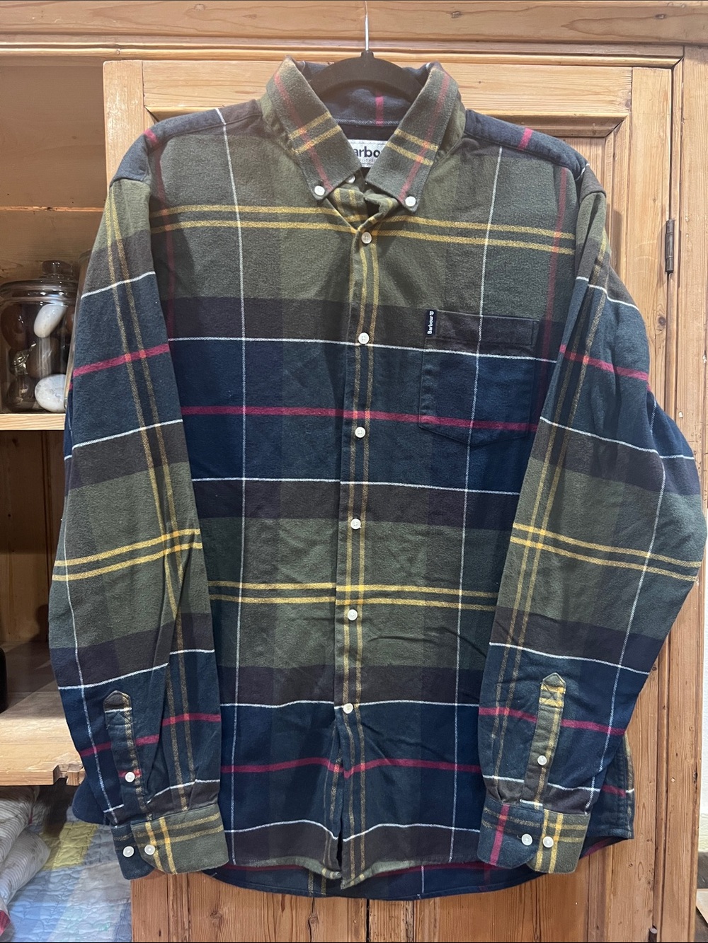 Barbour Tartan Button-Down Shirt
